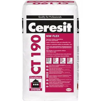 malta CERESIT CT 190 lepicí a stěrková malta 25 kg