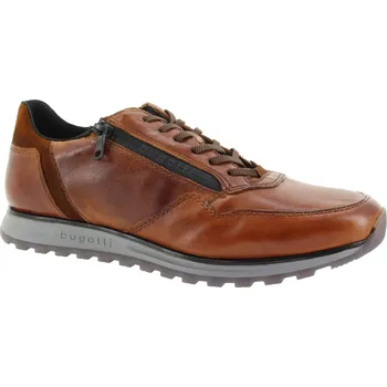 Pánské polobotky BUGATTI Pánské kožené polobotky cognac 332-A021I-4100-6300-247 Velikost 43