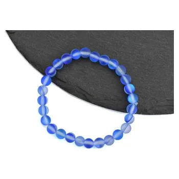 Náramek Náramek dětský Opalit matný modrý