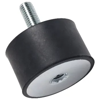 Silentblok válcový 75/55 - typ 2/ M10x38 Rubena