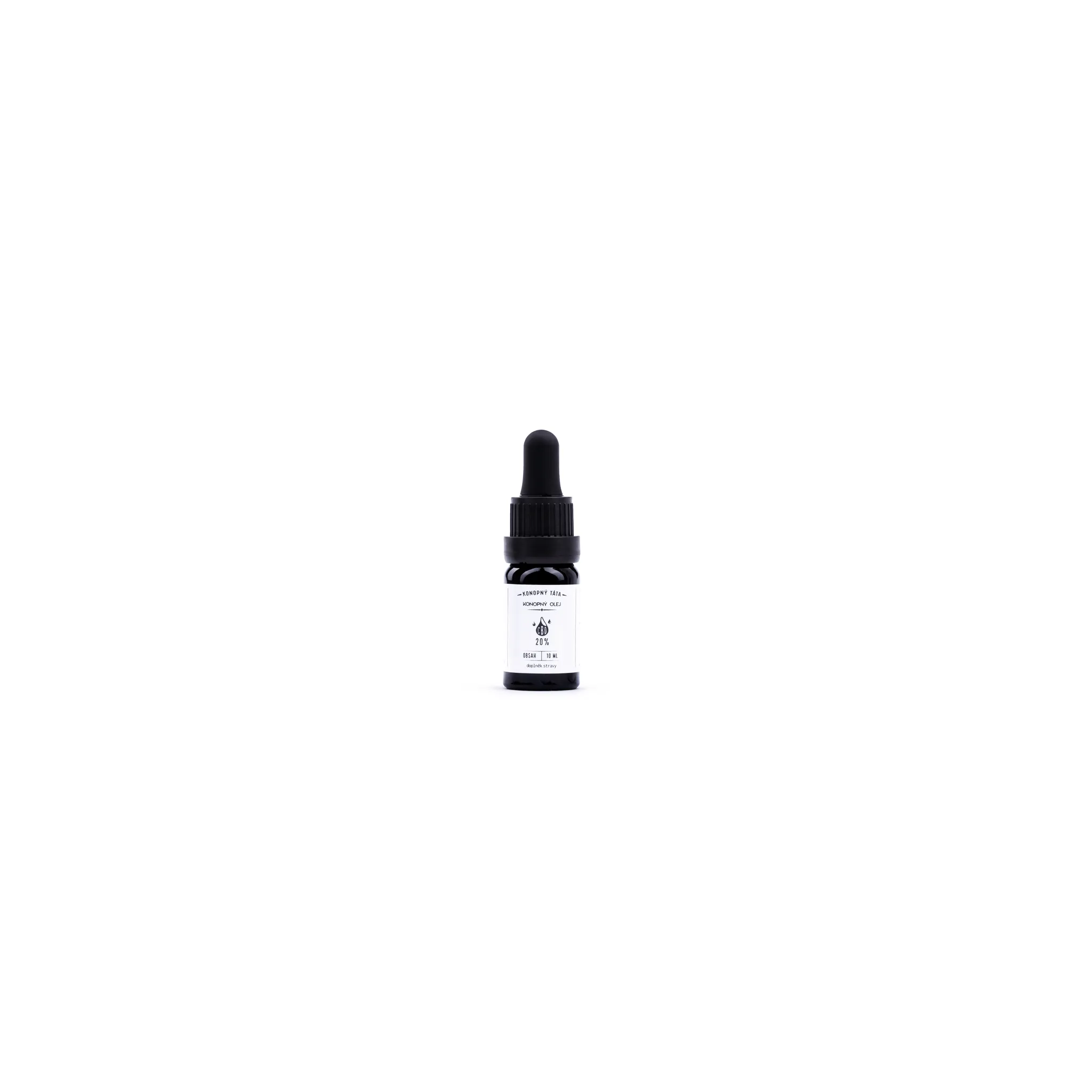 Fotografie 3 - CBD Konopný táta CBD konopný olej 20% 10 ml