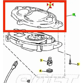 Yamaha Kryt tachometru JOG 5RWH35794000