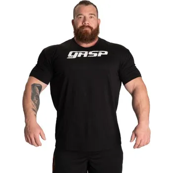 Pánské tričko Gasp LEGACY GYM TEE BLACK/WHITE – tričko Gasp černo-bílé Velikost: L