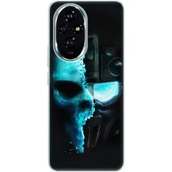 Pouzdro na mobilní telefon Odolné silikonové pouzdro iSaprio - Roboskull - Honor 200