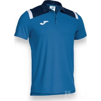 Pánské tričko Polokošile JOMA TOLEDO, barva modrá - tmavě modrá, velikost 2XL