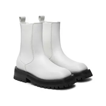 Pracovní obuv Kotníková obuv s elastickým prvkem DKNY Rianne Chelsea K3471540 Bílá 41