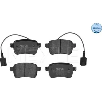 Brzdový systém Sada brzdových destiček, kotoučová brzda MEYLE 025 251 5617