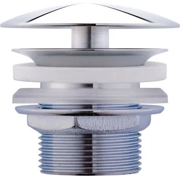 sítko a zátka do dřezu Duravit špunt do umyvadla chrom 0050241000