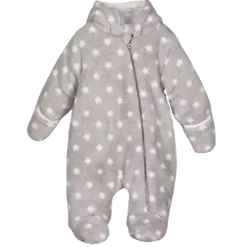 dívčí zimní kombinéza Zimní overal Blue Seven šedý s hvězdičkami velikost 68 (485027/485037)