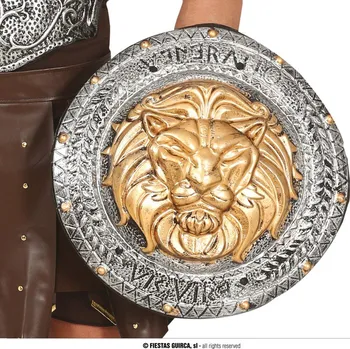 Karnevalový doplněk Guirca Fiestas Španělsko Římský štít bojovníka