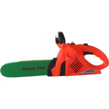 Dětská motorová pila na baterie s kládou