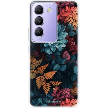 Odolné silikonové pouzdro iSaprio - Gloomy Flowers - Vivo V40 SE 4G/5G