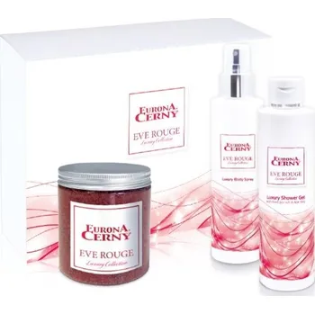 Sprchový gel Eurona Annemai Luxury Collection - Koupelová sůl 200g + Tělový sprej 150ml + Sprchový gel 200ml Dárková sada