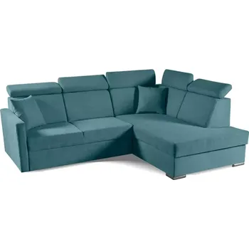 Sedací souprava Rohová sedací souprava Morrison XL 3, pravá, tyrkysová (soro 86)