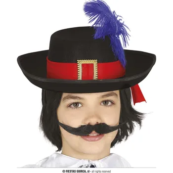Karnevalový doplněk Guirca Mušketýrský klobouk pro děti