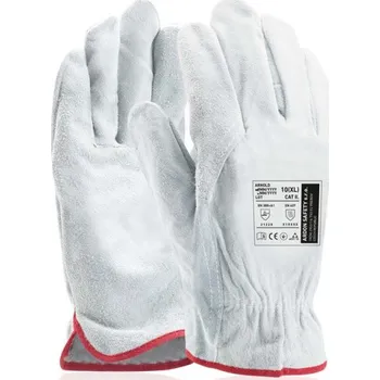 Pracovní rukavice ARDON Rukavice ARNOLD, celokožené A1097/11 11 Standartní Šedá odstíny