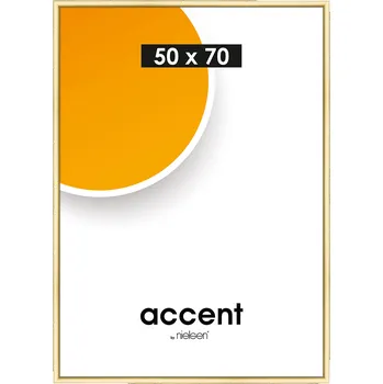 Fotoalbum Fotorámeček, 50 × 70 cm, plastový, zlatý 3152015