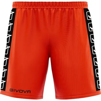 Kraťasy GIVOVA BAND POLY, barva 0001 oranžová, velikost 3XL
