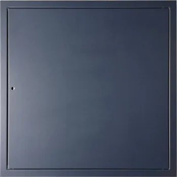 Revizní dvířka Revizní dvířka, Lakovaný pozink, čtyřhran - ANTRACIT 7016 - 500 x 500 mm