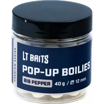 Boilies LT Baits Plovoucí boilies Pop Up Big Pepper 12 mm 40 g