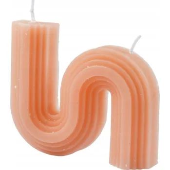 Svíčka Dekorativní parafinová svíčka bez vůně Homea