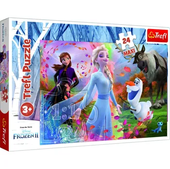 Puzzle Trefl Puzzle maxi FROZEN Hledaní dobrodružství 24 dílků