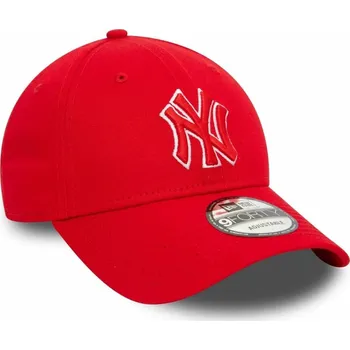 Módní doplněk New Era NEW ERA 940MLB Team outline Kšiltovka - 0 - červená - one-size