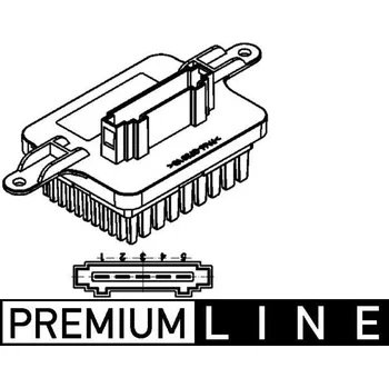 Autoelektrika Regulace, vnitřní ventilace MAHLE ABR 59 000P