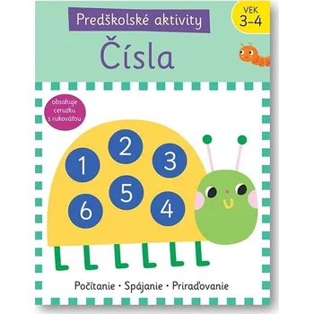 Bystrá hlava Predškolské aktivity Čísla: Počítanie Spájanie Priraďovanie Kniha