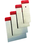 Schüller Eh'klar 4 dílná sada japonských špachtlí KYOTO CAR METAL SET, vel. 50, 80, 100 a 120 mm