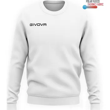 Pánská móda Mikina GIVOVA ONE, barva 0003 bílá, velikost S