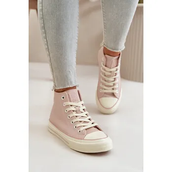 Dámské tenisky Dámské Tenisky Z Eko Kůže Big Star OO274934 Barva: Růžová, Velikost: 37