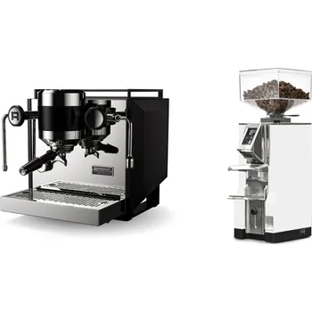 Kávovar Rocket Espresso Bicocca, black + Eureka Mignon Libra, CR white