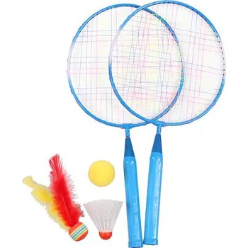 Badmintonová raketa Merco Training Set JR badmintonová sada modrá Varianta: 37162