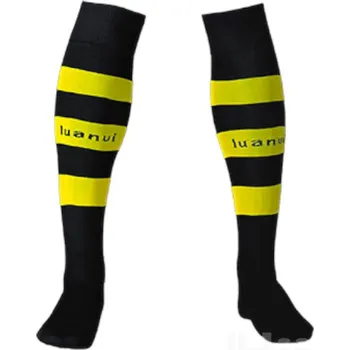 Fotbal Štulpny LUANVI LISTADA, barva 0043 černá - žlutá, velikost senior