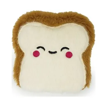 plyšák Termofor- plyšový obal - Levandule a pšenice -Toast Foodiemals