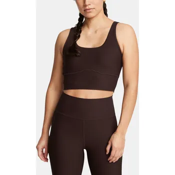 Dámské tílko Under Armour Meridian Rib Crop Tank 1386613-227 Hnědá MD