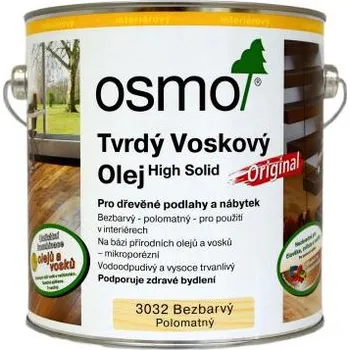 Barva na dřevo OSMO 3032 TVO Bezbarvý 2,5 l