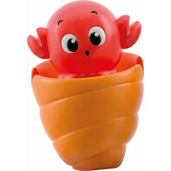 Hračka pro nejmenší CLEMENTONI BABY Peekaboo Vodní kamarádi: Vykukující krab