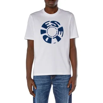 TRIČKO DIESEL T-ADJUST-K9 T-SHIRT BRIGHT WHITE