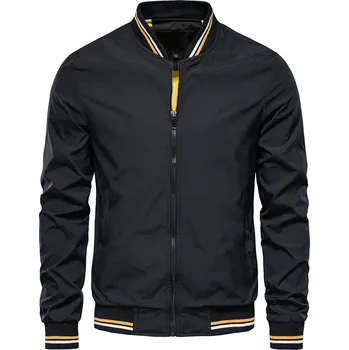 Pánská softshellová bunda Sportovní pánská bunda s kontrastními detaily Barva: Černá, Velikost: L