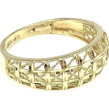 Prsten Diante Zlatý zdobený prsten 59630637