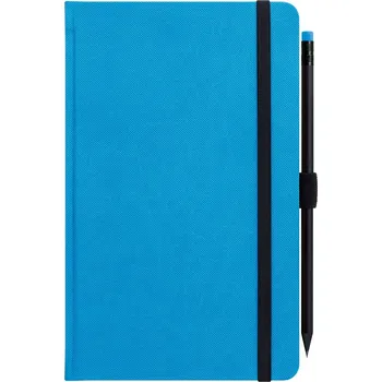 Blok G-Notes zápisník no.1 modrý, tužka s gumou v barvě zápisníku
