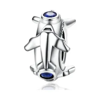 Korálek Prosperk Korálek stříbrný na náramek letadlo S1268