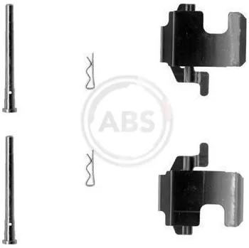 Přislušenství brzdového systému Sada příslušenství, obložení kotoučové brzdy A.B.S. 1273Q