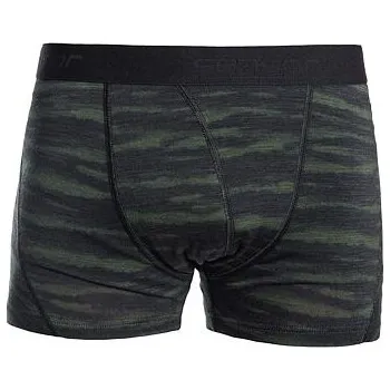 Pánské spodní prádlo SENSOR MERINO IMPRESS pánské trenky černá/batik Velikost: M