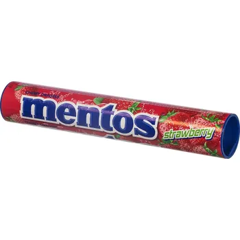 Bonbon Mentos Jumbo Strawberry 8x 37,5 g