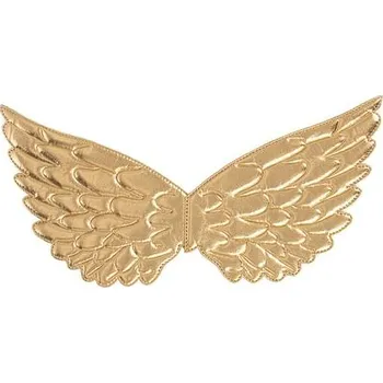 Karnevalový doplněk Funiglobal - Zlatá andělská křídla pro dívky -