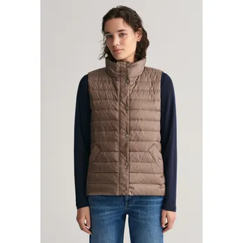 Dámská vesta VESTA GANT LIGHT DOWN VEST DESERT BROWN
