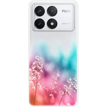 Pouzdro na mobilní telefon Odolné silikonové pouzdro iSaprio - Rainbow Grass - Poco F6 Pro